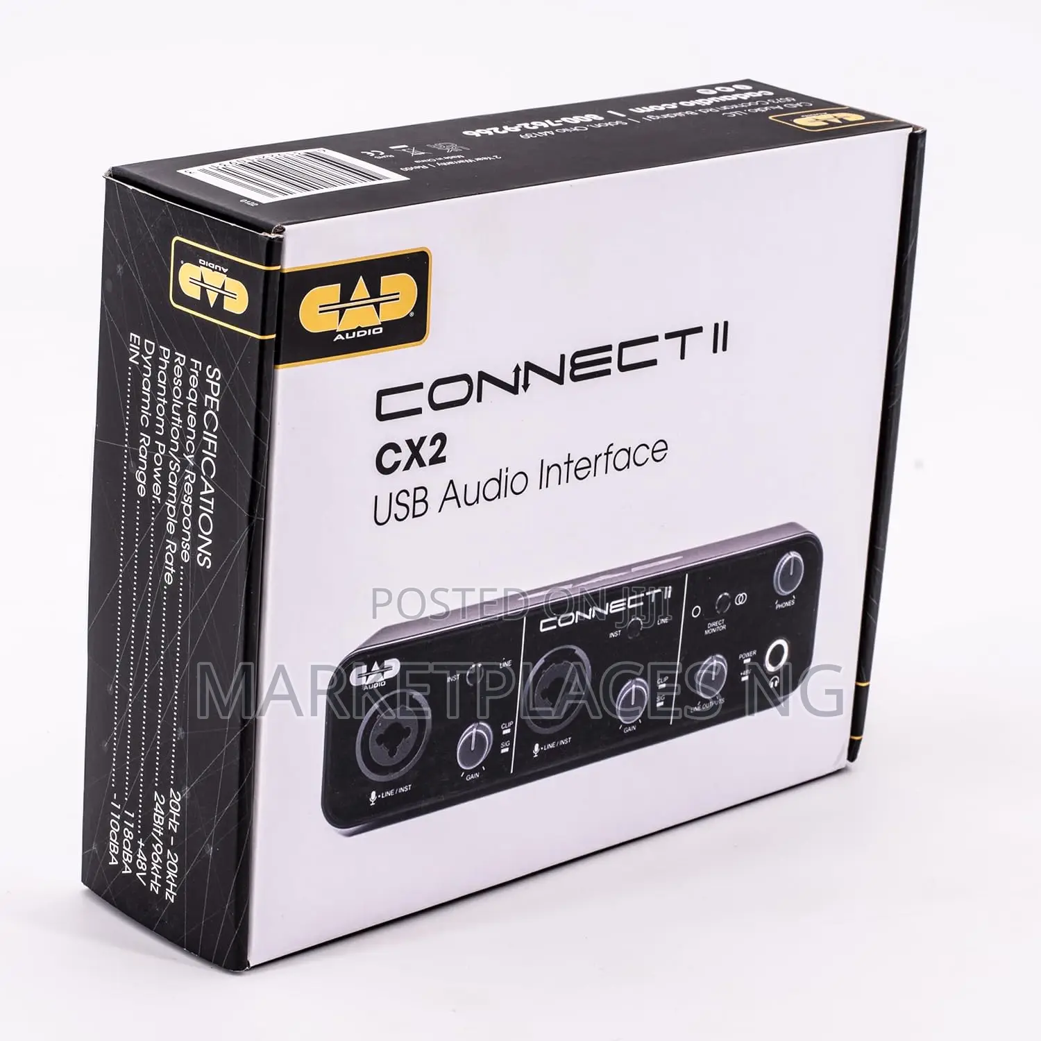 CAD Audio CX2 2x2 USB Audio Interface