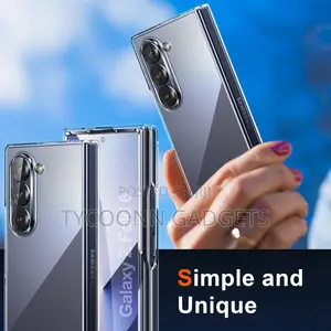Clear Case for Samsung Z Fold 6 With Front Screen Protector