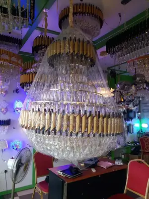 Crystal Chandelier by 800 Gold