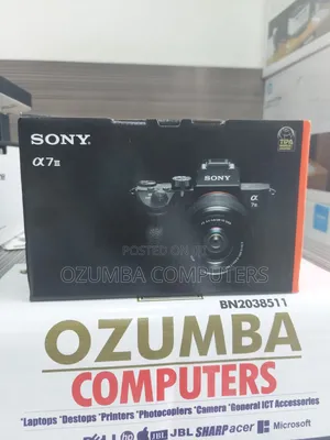 Sony A7 Iii + Lens 28-70mm Full-Frame Digital Cameras