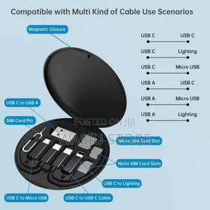 All in 1 Data Cable Set - Universal Travel Charging Kit