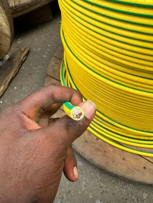 Original Fullgage 70mm Single Earth Wire (Green and Yellow)