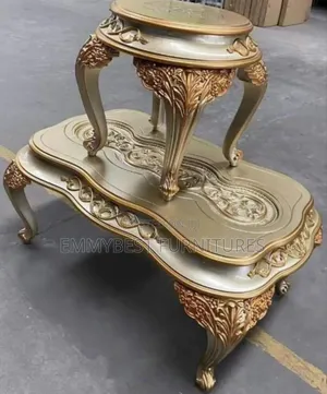 Classic Luxury Scottish Tables Set With Two Side Tables.