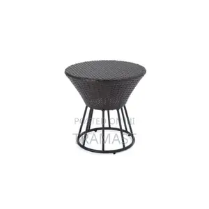 Rattan Hour Glass Side Table