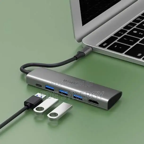 Multi USB Hub 4 Adapter Port for Macbook