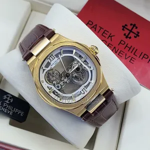 Patek Philippe Automatic Leather Wristwatch
