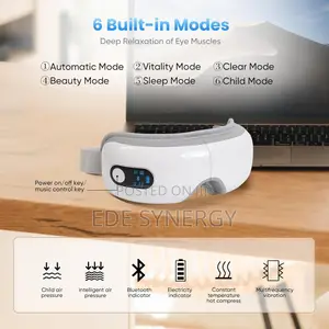 Electric Wireless Eye Massager Vibration Care Relax Acupress