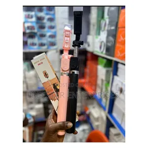Selfie Stick Tripod Stand, Light Bluetooth Remote Control