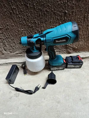 Cordless Makita Spray Gun Machine 118v