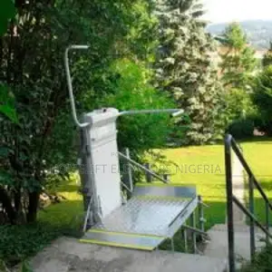 Wheelchair Disabled Stairs of Public Building