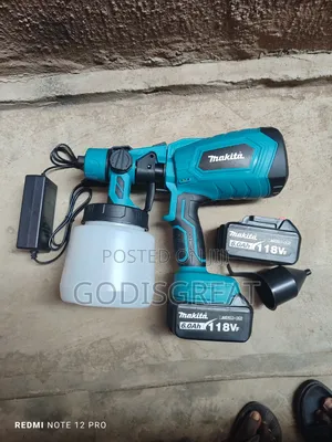 Makita Cordless Sprayer With Double Batteries