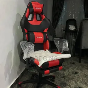Offfice Gaming Chair With Headrest and Footrest