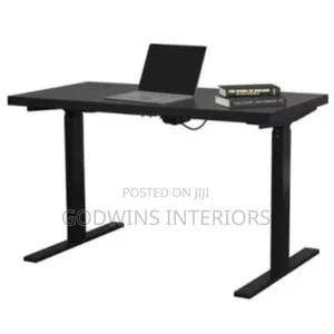 Motorized Adjustable Desk 1.2m - Black
