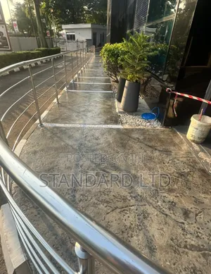 Unique Stamped Concrete Floor