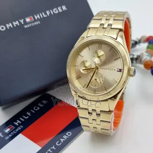 Tommy Hilfiger Yellow Gold Ladies Wristwatch