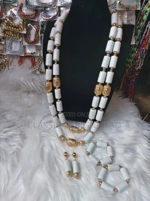 2 Layers Beaded Necklace