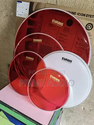 Original Evans Hydraulic Red Drum Head/ Drum Vellum