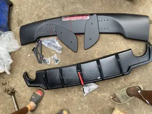 Back Bumper Padded With Light and Boot Spoiler for Is250