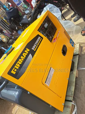 ○●Brand New Firman Diesel Soundproof Gen 6.5kva 100% Copper