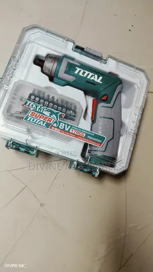 Total Li-Ion Cordless Screwdriver 8V TSDLI08025