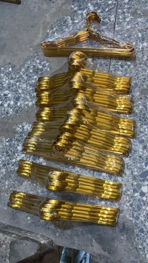 Golden Aluminum Clothing Hangers