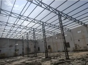 Mild Steel Industrial Roof Truss Construction