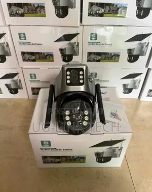 V380 Solar PTZ Dual Lens 4g Camera