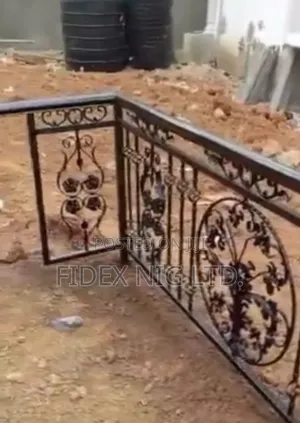 Rot Iron Handrail