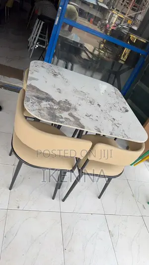 Marble Dinning Table by 4
