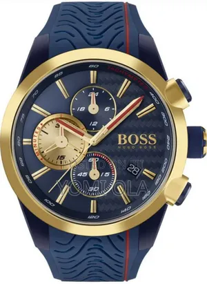 Hugo Boss Chronograph Wristwatch Blue
