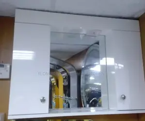 Double Drawer Cabinet Mirror
