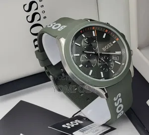 Boss Chronograph Green Wristwatch
