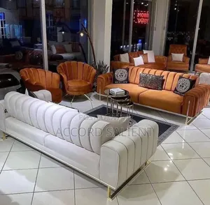 7 Seater Designer Fabric Sofa