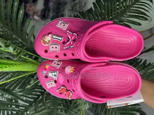 Pink Bayaband Crocs