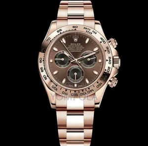 Rolex Day-Tona Chronograph Rose Gold Wristwatch