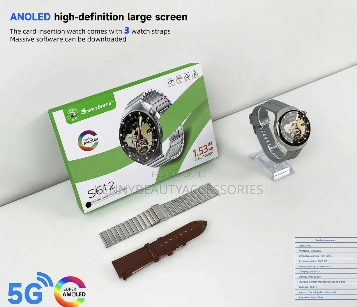 Super Amoled Smartwatch