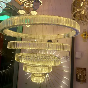 Luxury 5 Drop Crystal Chandelier Light