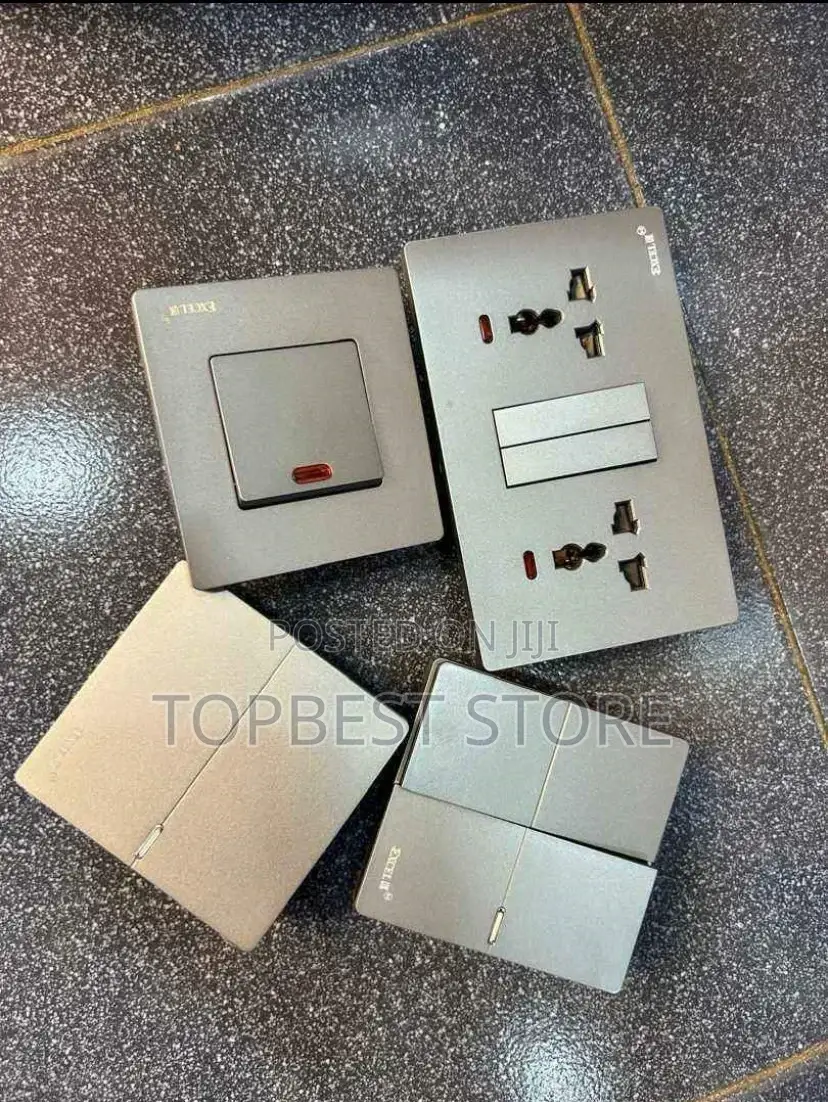 Modern Light Switches and Socket