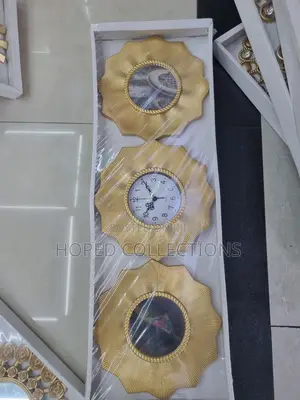3in1 Home Decor Wall Clock