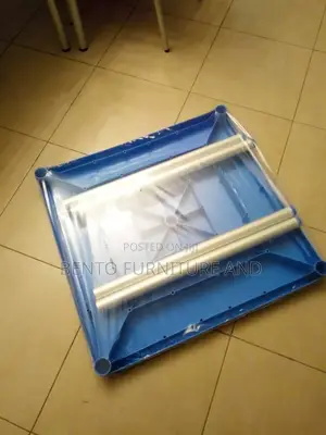 Plastic Table With Metal Leg