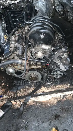 Complete Engine and Gear Box Maserati V8