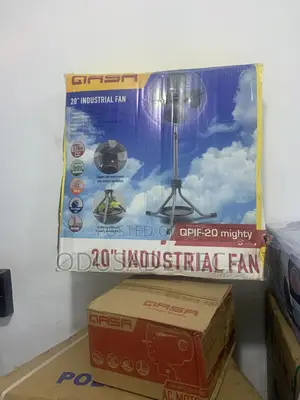 Pro Spin Qasa 20'' Industrial Standing Fan - Qpif-20 Mighty