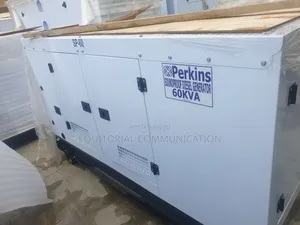 60kva Perkins Soundproof Generator[ 200l Fuel Tank Capacity
