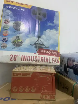Velocity Qasa 20'' Industrial Standing Fan - Qpif-20 Mighty