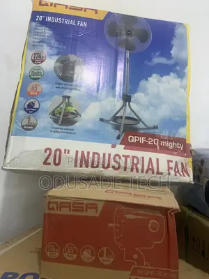 Soft Flow Qasa 20'' Industrial Standing Fan - Qpif-20 Mighty