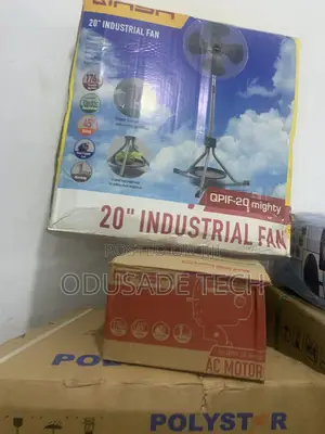Smartest Qasa 20'' Industrial Standing Fan - Qpif-20 Mighty