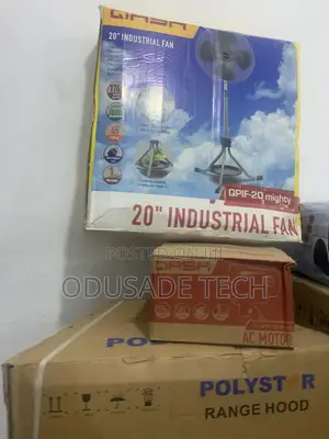 Techspin Qasa 20'' Industrial Standing Fan - Qpif-20 Mighty