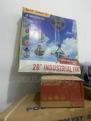 Future Flow Qasa 20'' Industrial Standing Fan - Qpif-20