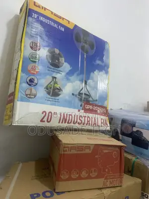 High End Qasa 20'' Industrial Standing Fan - Qpif-20 Mighty