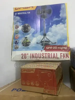 Champion Flow Qasa 20'' Industrial Standing Fan - Qpif-20